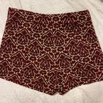 Ecote Corduroy Maroon Shorts Photo 1