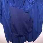 Weissman navy blue lace sleeveless dance ballet leotard dress Size M Photo 7