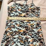 Calia Animal Print Performance Mini Dress Built Photo 15