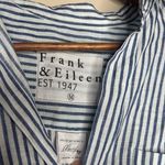 Frank & Eileen Mary Classic Linen Striped Button Up Shirtdress Photo 5