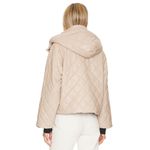 Steve Madden  Hayle Jacket in Beige Small Womens Vegan Coat Faux Leather Photo 4