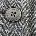 Ralph Lauren Lauren by Women's Gray Herringbone structured Blazer sz 12 Photo 2