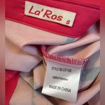 La’Ros Long sleeve midi shirt dress in pink Photo 13