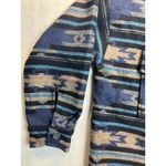 Perch by Blu Pepper Womens Aztec Print Button Up Shirt Jacket 3XL Blue Tan Size undefined Photo 6
