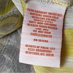 Hearts of Palm Sheer Wrap Blouse Women’s PS Butter Yellow Paisley Boho Peasant White Size undefined Photo 6