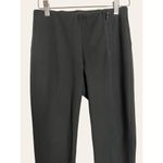 Theory Black Reedell Twill Side Zipper Skinny Moto Dress Pants Size 4 Photo 2