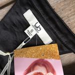 YA Los Angeles Lulu's  Womens Dress Sz Small Caged Neckline Little Black Silk NEW Photo 61