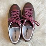 Converse Rare Leather LP Ox Sneakers 558031 Woman’s Size 9 but Run Big Metallic Photo 8