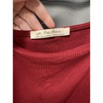 We The Free Top Size Large Maroon (b30) Photo 5