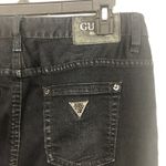 Guess  Jeans 5-Pocket Black Washed Denim Skirt Size 26 Photo 5