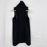 Camilla and Marc Black Funnel Neck Sleeveless Zipper Dress Sz 2 Black Photo 1