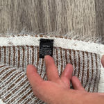 House of Harlow 1960 Beige and Cream Knit Cardigan Flowy Womens Shawl Brown Size undefined Photo 4