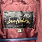 Sam Edelman size XL purple jacket coat mixed media puffer and wool zip up Photo 4