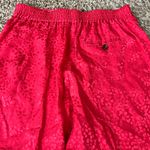 Just Cavalli Vibrant Red Silk Pants Photo 9