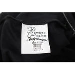 Premier Collections by Body Wrappers Sheer Lace top panel in front & back Size M Black Size M Photo 4
