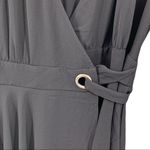 Bar III ‎ black wrap dress size XS NWT Photo 2