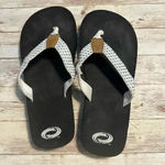 OP Blingy Flip Flops Sandals Size 9 Rhinestone Beach Pool Thongs Photo 1