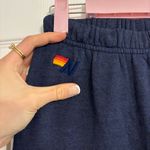 Aviator Nation  Rainbow Stitch Sweatpants Photo 3