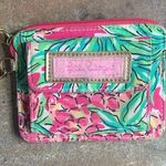 Lilly Pulitzer Zip It Canvas Keychain Coin Purse Photo 1