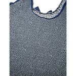 NWOT Vena Cava Knit Dress Women XS Body Con High Fashion Navy Blue, Black & Grey Blue Photo 13