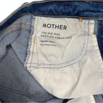 MOTHER Mid Rise Dazzler Ankle Fray 25 Opposites Attract Stretch Retail $238 Blue Photo 5