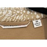 Isaac Mizrahi Live 3X Jean Jacket Chestnut 4 Pocket Snap Up Cheetah‎ Animal NEW Size undefined Photo 4