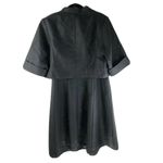 Roamans Set Outfit A Line Dress Jacket Sleeveless Scoop Neck Black Size 18W Photo 1