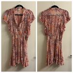 Poupette St. Barth  Amber Ruffled Floral Mini Dress Size XS Photo 3