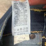 Lucky Brand Charlie Baby Boot Dark Rinse Blue Denim Classic Jeans Size 6 Casual Photo 5