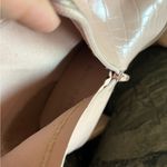 Altar'd State Altar’d State Light Pink Faux Leather Snake Knee High Heeled Boho Western Boots Photo 7