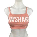 Gymshark Orange Square Neck Cut Out Cami Camisole Crop Tank Sports Bra Size M Photo 0
