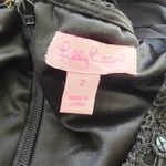 Lilly Pulitzer  Aaliyah Putting On The Glitz Black Sequin Mini Dress Women Size 2 Photo 7