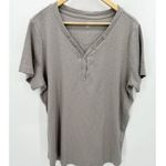 Duluth Trading Co Shirt Women 2X Grey V Photo 7