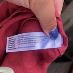 Eileen Fisher  DUSTY ROSE LINEN PINTUCK BLOUSE Photo 4