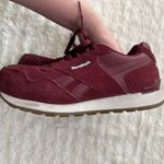 Reebok Womens Classic Harman steel toe Work Sneaker Red Size 8.5 Photo 3