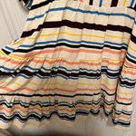 Lost + Wander REVOLVE NWT CORY Cream Blue STRIPED Boho MINI DRESS MEDIUM Photo 7