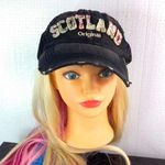 Robin Ruth  Scotland Distressed Ball Cap In Black Photo 0