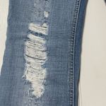 Diesel  Bebel Embroidered Pockets Leather Mini Pocket Low Rise Straight Leg Sz 24 Photo 9