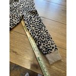Old Navy  Soft Cropped Cheetah Print Button Up Cardigan Sweater Fall Size XL City Photo 6