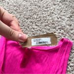 SKIMS  Fits Everybody Ribbed Tank Mini Dress - Hot Pink Photo 1