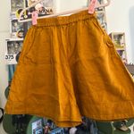 COS Mustard Yellow Casual Shorts Photo 1