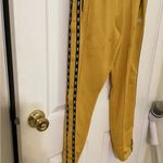 PINK - Victoria's Secret  Yellow Track Pants Photo 1