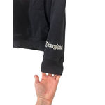 Disney Hoodie Jacket Womens Size XS Black Mickey Mouse Disneyland 2024 Design Photo 5