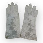 Vintage 1960s Women’s White Pearl Beaded Gloves Photo 0