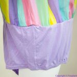 Eloquii NEW  rainbow‎ Stripe Surplice Bodysuit, size 18 Photo 11