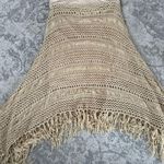 Chico's Crochet Fringe Detail Handkerchief Hem Skirt Size 1 Photo 5
