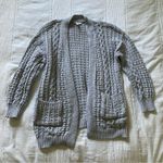 Time & Tru  knit cardigan grey Photo 0