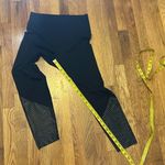 Zyia Active Womens 8 10 Athletic Athleisure Black Silver Polka Dot Leggings Photo 3