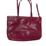 Coach  Signature C Patent Leather Tote Bag Raspberry F15142 Photo 1