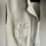 Chico's Chico’s Vegan Suede Vest Jacket Size 0 Small EUC! Photo 1
